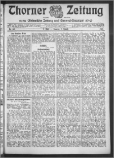 Thorner Zeitung 1910, Nr. 183 2 Blatt