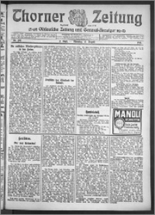 Thorner Zeitung 1910, Nr. 190 2 Blatt