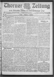Thorner Zeitung 1910, Nr. 209 2 Blatt