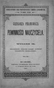 Powinności nauczyciela