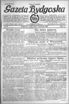 Gazeta Bydgoska 1926.04.07 R.5 nr 79