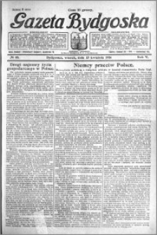 Gazeta Bydgoska 1926.04.13 R.5 nr 84