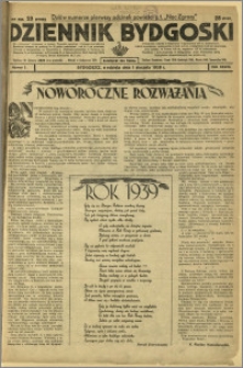 Dziennik Bydgoski, 1939, R.33, nr 1