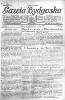 Gazeta Bydgoska 1926.05.01 R.5 nr 100