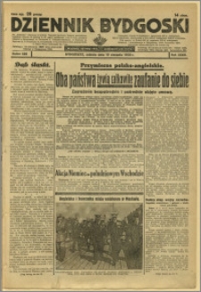 Dziennik Bydgoski, 1939, R.33, nr 189
