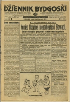 Dziennik Bydgoski, 1939, R.33, nr 198