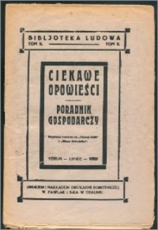 Ciekawe Opowieści T. 2 (lipiec 1928)