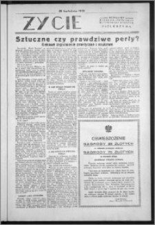 Życie : bezpłatny naukowo - popularny ilustrowany dodatek Pielgrzyma, 19 kwietnia 1931