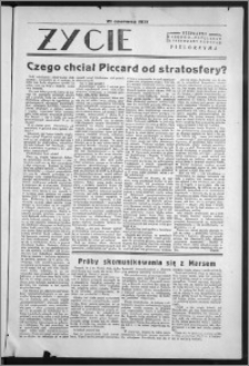 Życie : bezpłatny naukowo - popularny ilustrowany dodatek Pielgrzyma, 21 czerwca 1931