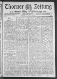 Thorner Zeitung 1911, Nr. 7 2 Blatt