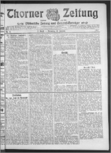 Thorner Zeitung 1911, Nr. 8 2 Blatt