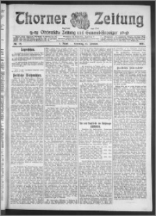 Thorner Zeitung 1911, Nr. 13 1 Blatt