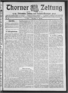 Thorner Zeitung 1911, Nr. 20 1 Blatt
