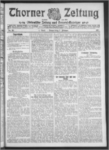 Thorner Zeitung 1911, Nr. 28 1 Blatt