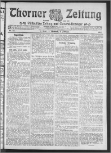 Thorner Zeitung 1911, Nr. 33 1 Blatt