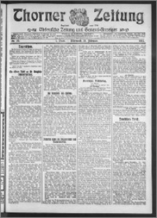Thorner Zeitung 1911, Nr. 39 1 Blatt