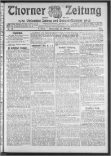 Thorner Zeitung 1911, Nr. 40 1 Blatt