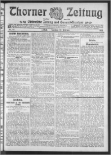 Thorner Zeitung 1911, Nr. 43 2 Blatt