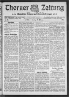 Thorner Zeitung 1911, Nr. 49 1 Blatt