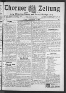 Thorner Zeitung 1911, Nr. 82 2 Blatt