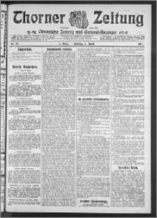 Thorner Zeitung 1911, Nr. 83 1 Blatt