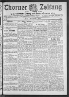 Thorner Zeitung 1911, Nr. 84 1 Blatt