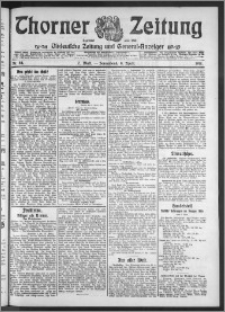 Thorner Zeitung 1911, Nr. 84 2 Blatt