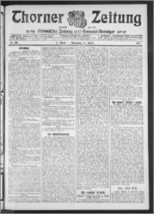 Thorner Zeitung 1911, Nr. 86 2 Blatt