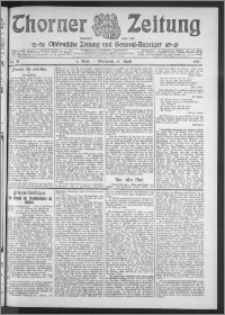 Thorner Zeitung 1911, Nr. 87 2 Blatt