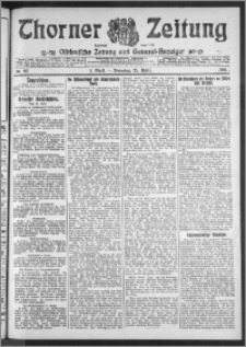 Thorner Zeitung 1911, Nr. 96 1 Blatt