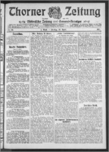 Thorner Zeitung 1911, Nr. 99 1 Blatt