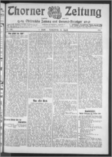 Thorner Zeitung 1911, Nr. 100 2 Blatt