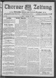 Thorner Zeitung 1911, Nr. 101 1 Blatt