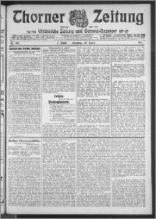 Thorner Zeitung 1911, Nr. 101 2 Blatt