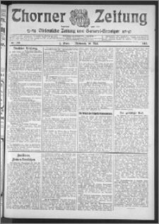 Thorner Zeitung 1911, Nr. 109 2 Blatt