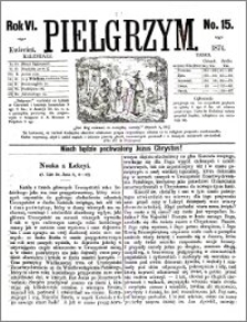 Pielgrzym, pismo religijne dla ludu 1874 nr 15