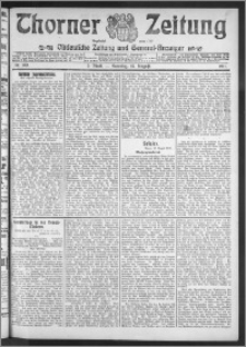 Thorner Zeitung 1911, Nr. 189 2 Blatt