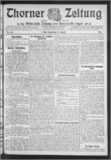 Thorner Zeitung 1911, Nr. 194 1 Blatt