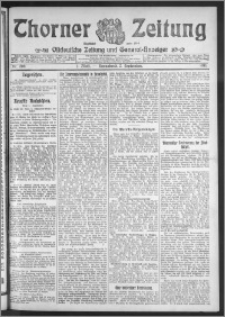 Thorner Zeitung 1911, Nr. 206 1 Blatt