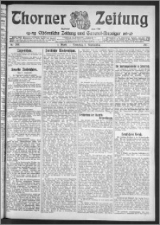 Thorner Zeitung 1911, Nr. 207 1 Blatt