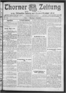 Thorner Zeitung 1911, Nr. 208 1 Blatt