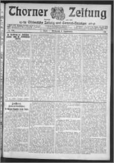 Thorner Zeitung 1911, Nr. 209 2 Blatt