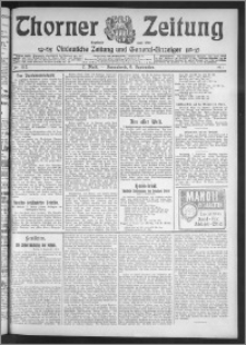 Thorner Zeitung 1911, Nr. 212 2 Blatt