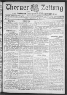 Thorner Zeitung 1911, Nr. 216 1 Blatt