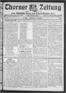 Thorner Zeitung 1911, Nr. 221 2 Blatt