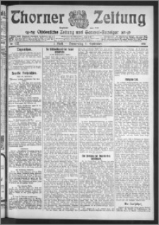Thorner Zeitung 1911, Nr. 222 1 Blatt