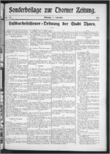 Thorner Zeitung 1911, Nr. 227 Sonderbeilagen
