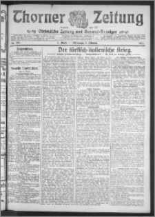 Thorner Zeitung 1911, Nr. 233 1 Blatt