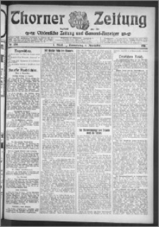 Thorner Zeitung 1911, Nr. 258 1 Blatt
