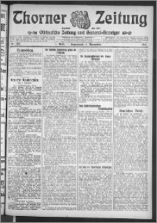 Thorner Zeitung 1911, Nr. 260 1 Blatt